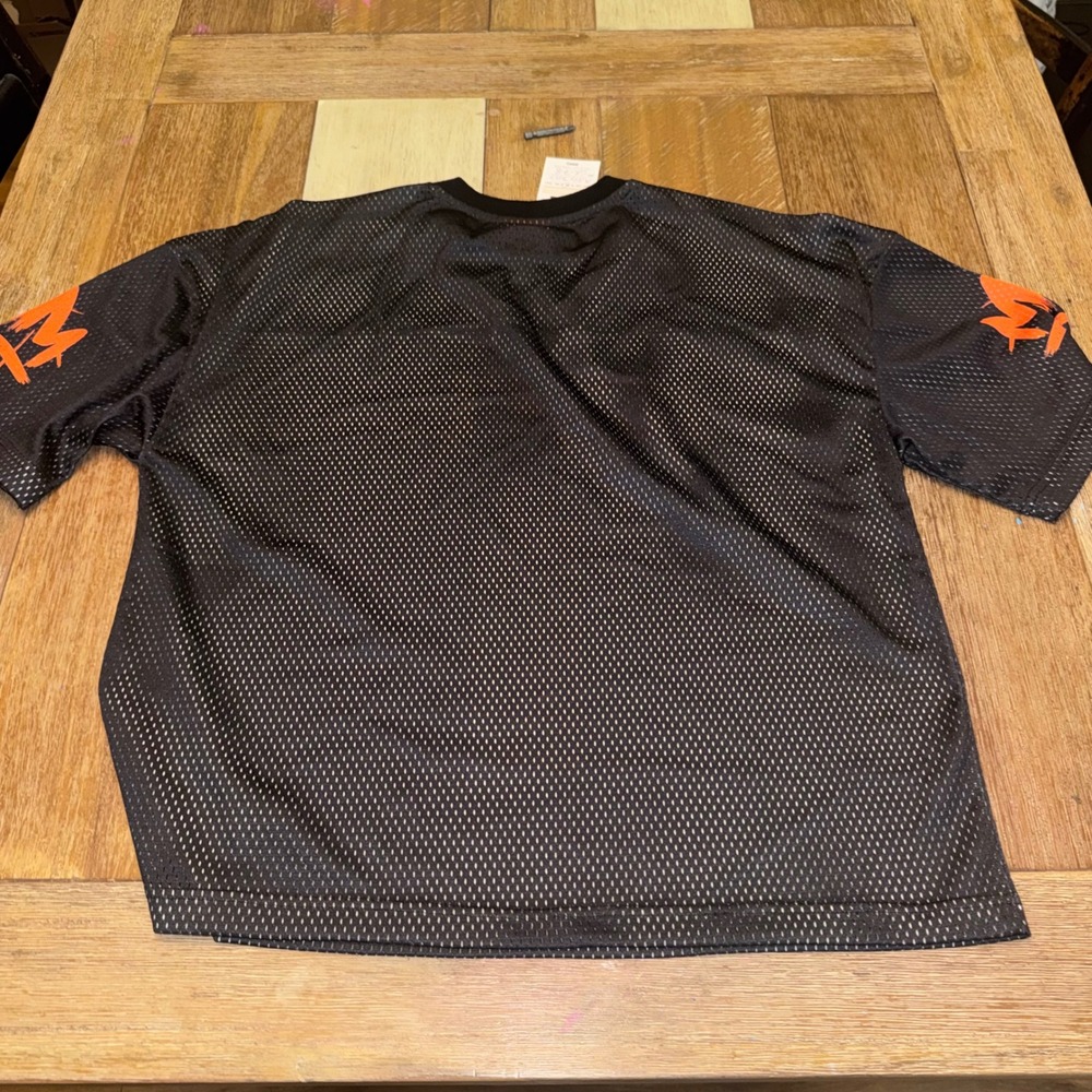 Carhartt Active Jacket Mens Large Black flaws Lined Hooded Nylon J162 BLK